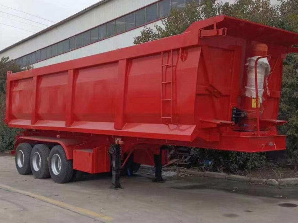 タンザニアに出荷されたダンプダンプトレーラー