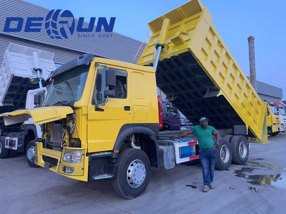 Gabonの顧客がSinotruk工場を訪問するようになりました