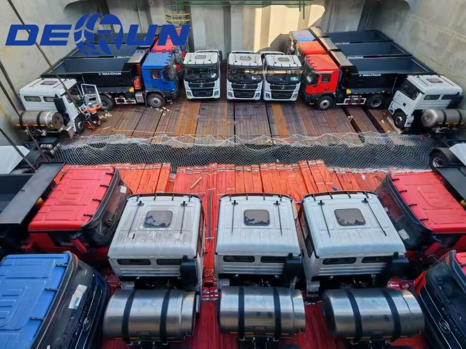 デランはシャクマン大型トラックを南米に大量輸送することに成功した