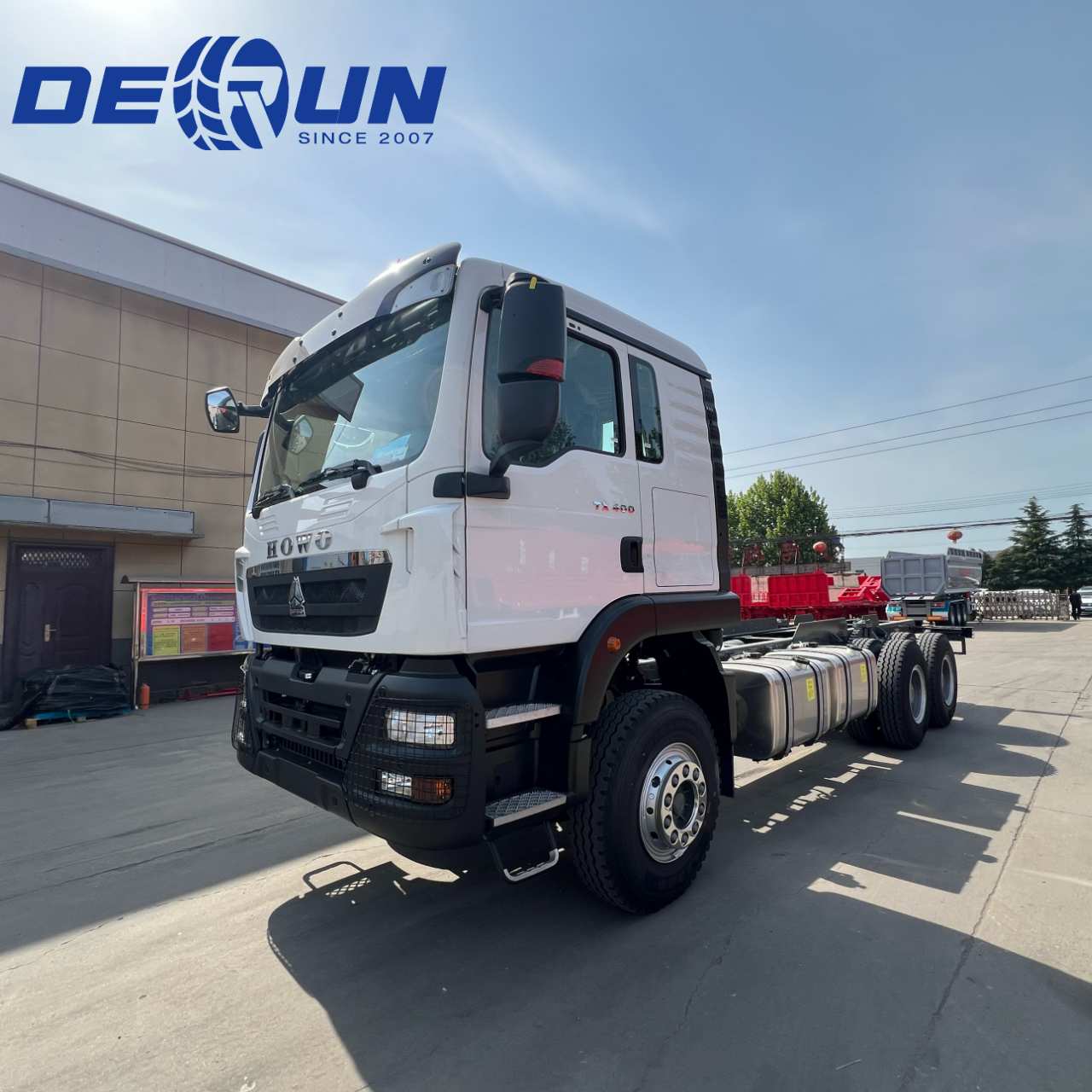Sinotruk Howo 6x4 Tx貨物シャーシトラックのエチオピア