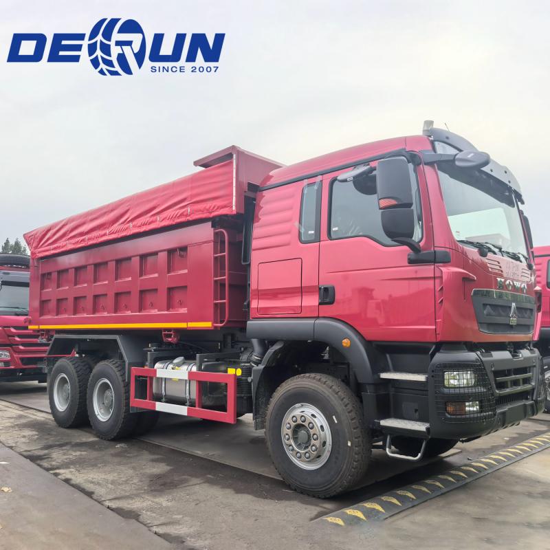 Sinotruk Howo TX 6x4 336HP ダンプ トラック エチオピア & ジブチ用